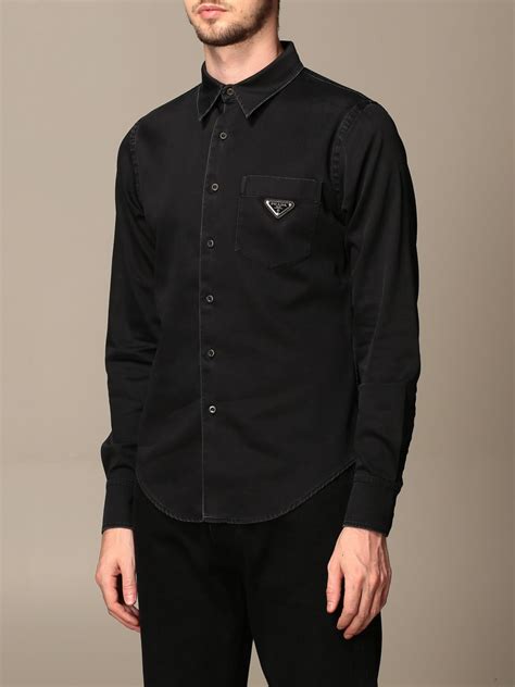 prada long shirt|Prada shirts for men.